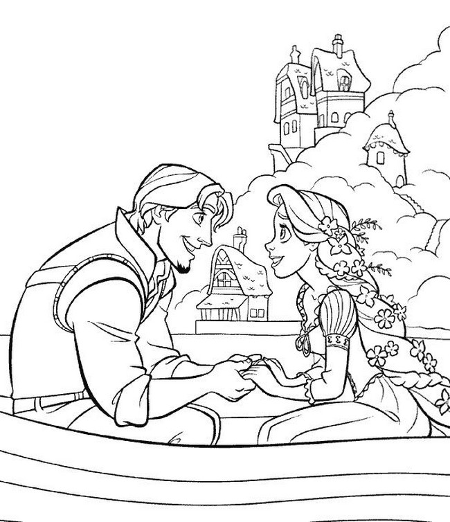 immagine In una barca con il suo principe