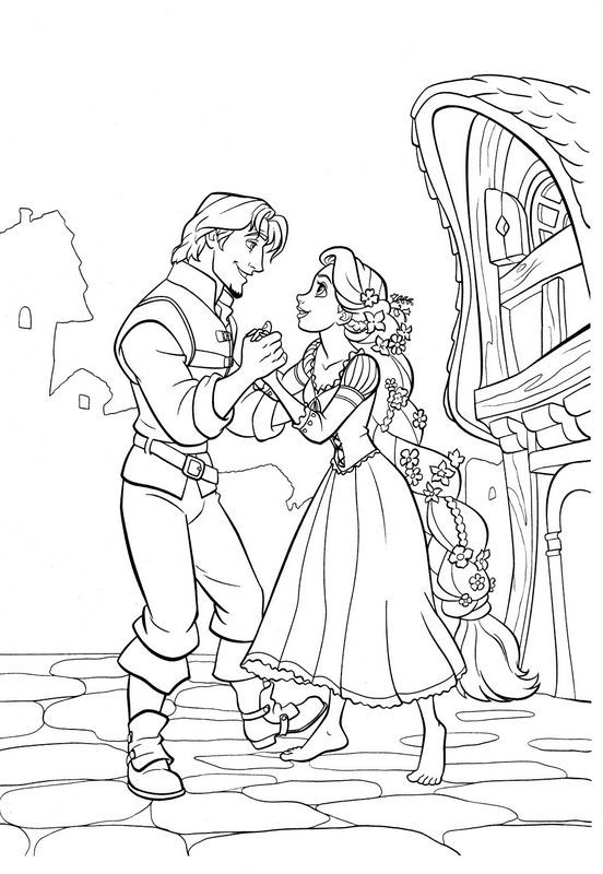 immagine La bella Rapunzel e Flynn