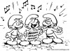 puffi cantano insieme