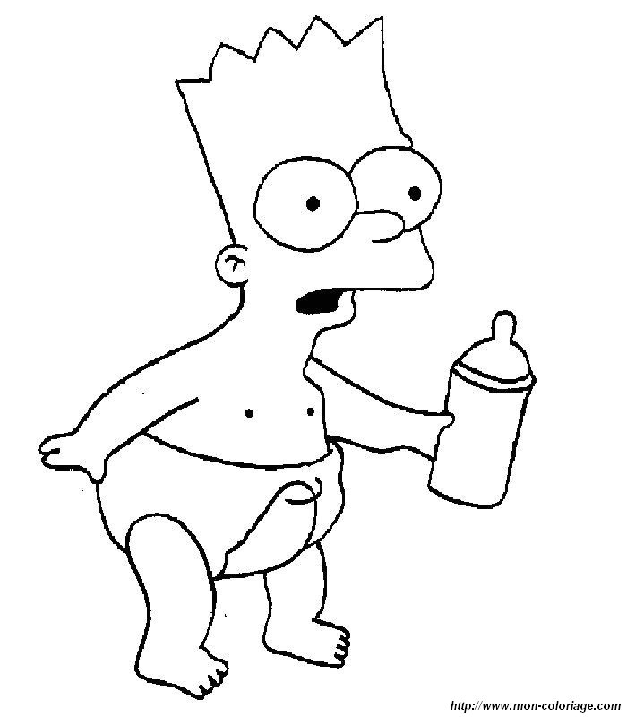 immagine disegni simpsons