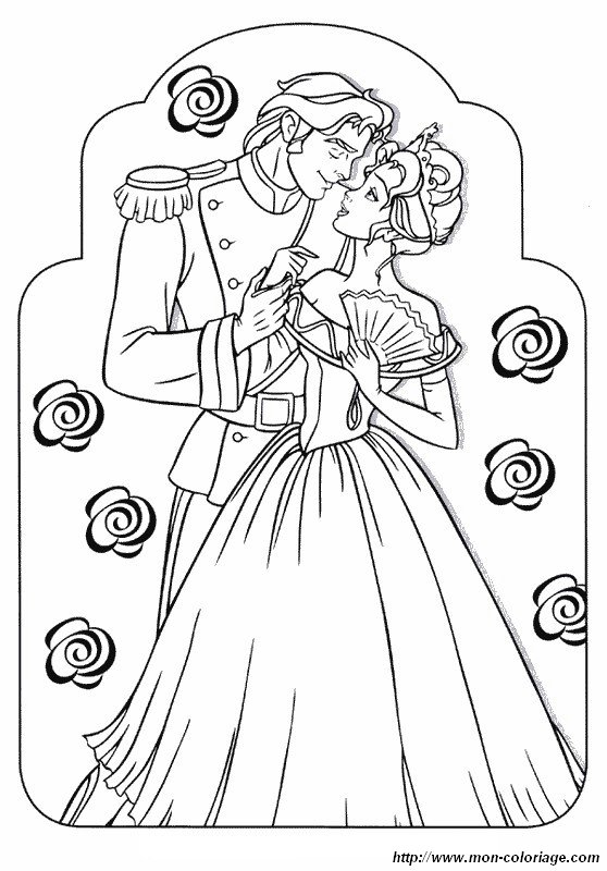 immagine la principessa e il suo principe