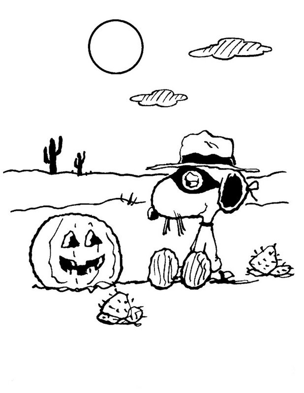 immagine Halloween e Snoopy il cane