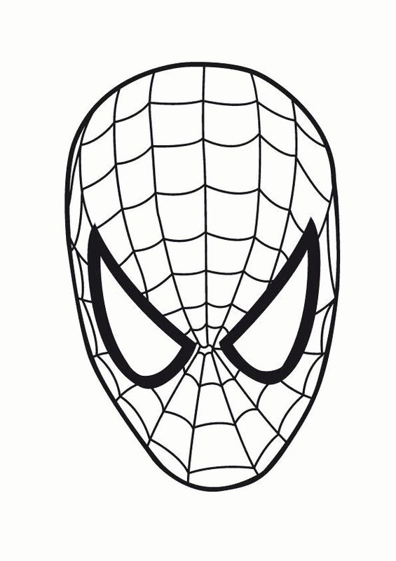 immagine Halloween Spiderman Maschera