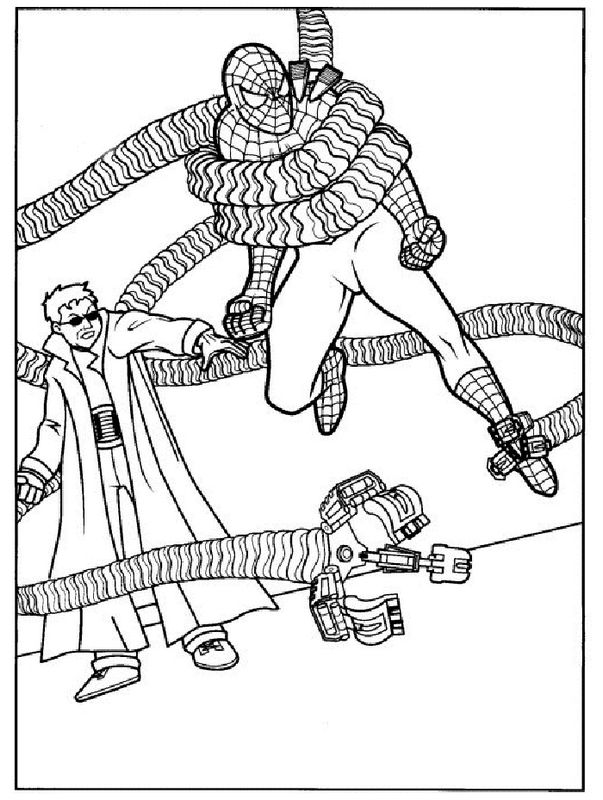 immagine Spiderman e intrappolato
