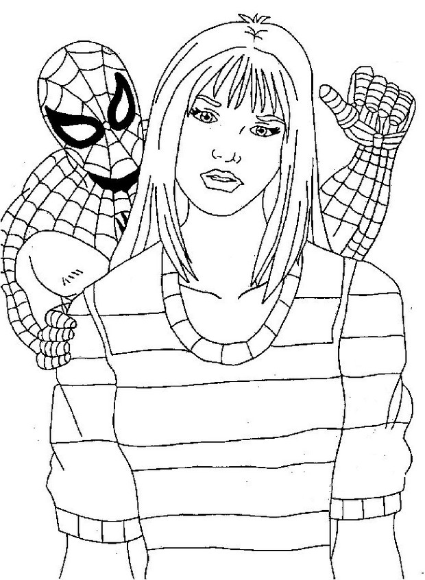 immagine Spiderman in amore