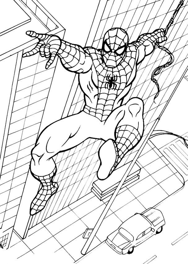 immagine Spiderman un eroe agile