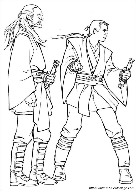immagine qui gon jinn con obi wan kenobi