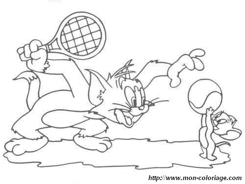 immagine disegni tom e jerry