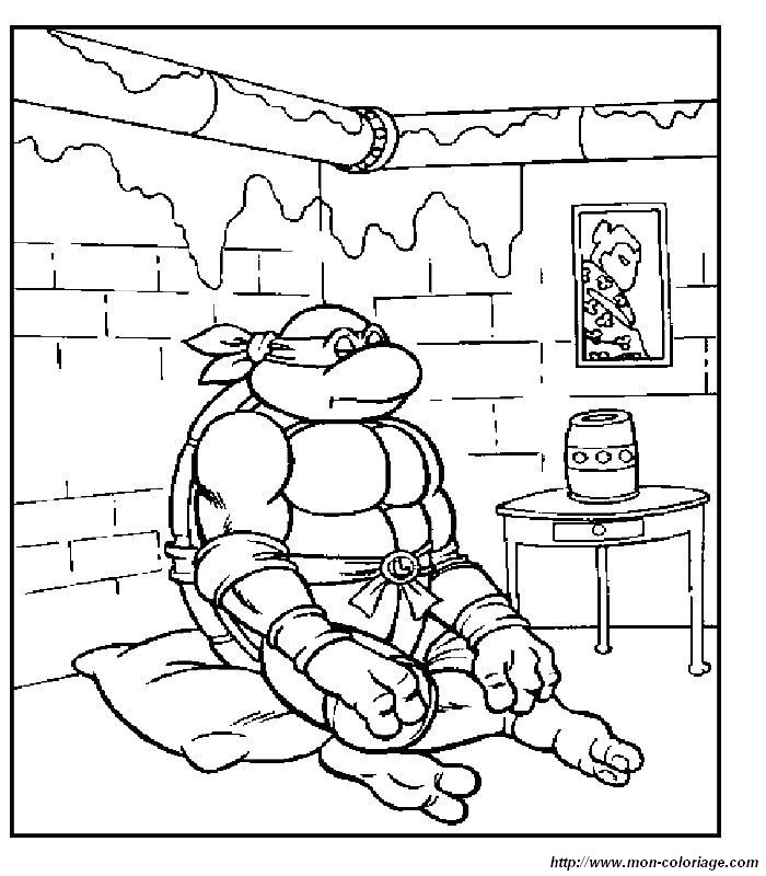 immagine stampare tartarughe ninja