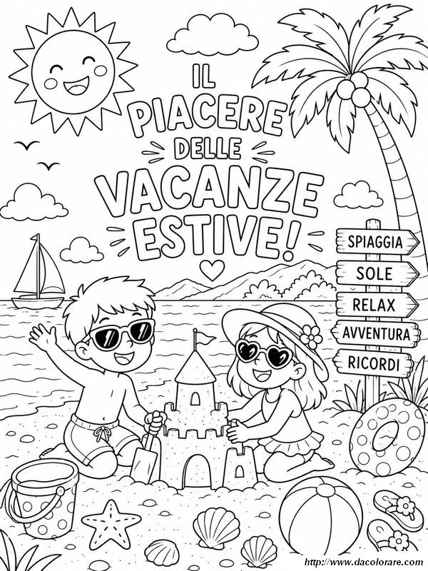 immagine La gioia delle lunghe vacanze estive